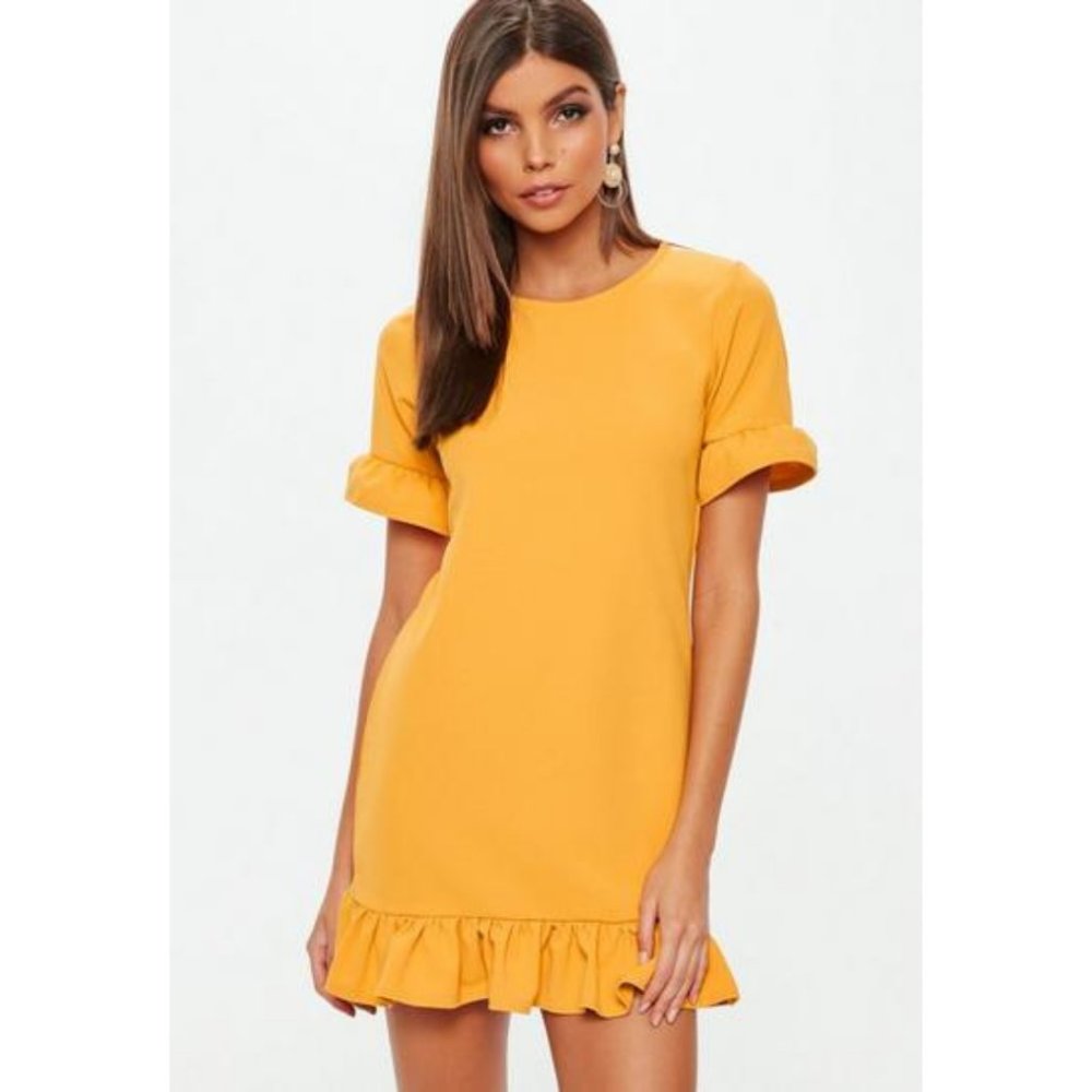 *NWT* Missguided frill detail shift dress